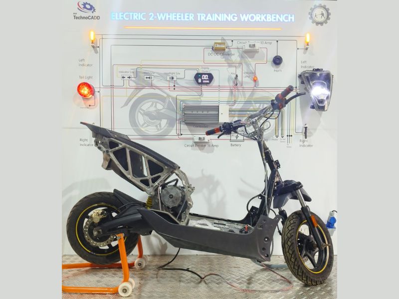 Electric 2-Wheeler Training Workbench