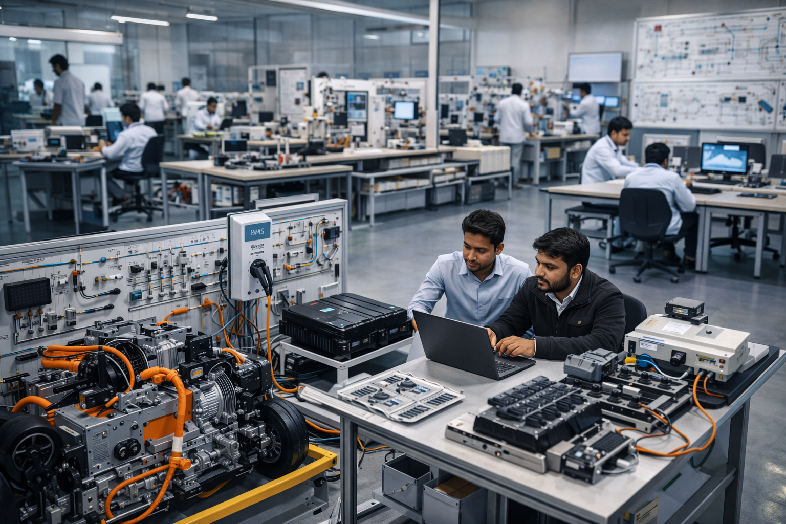 EV Training Lab Setup